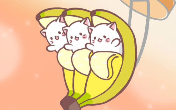 Japan is absolutely frothing over this Cat Banana anime series
